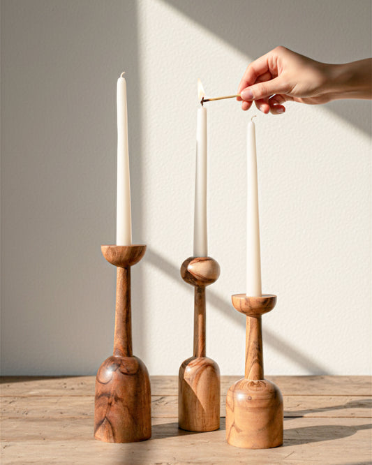 Hyper Candle Stand - Set of 3