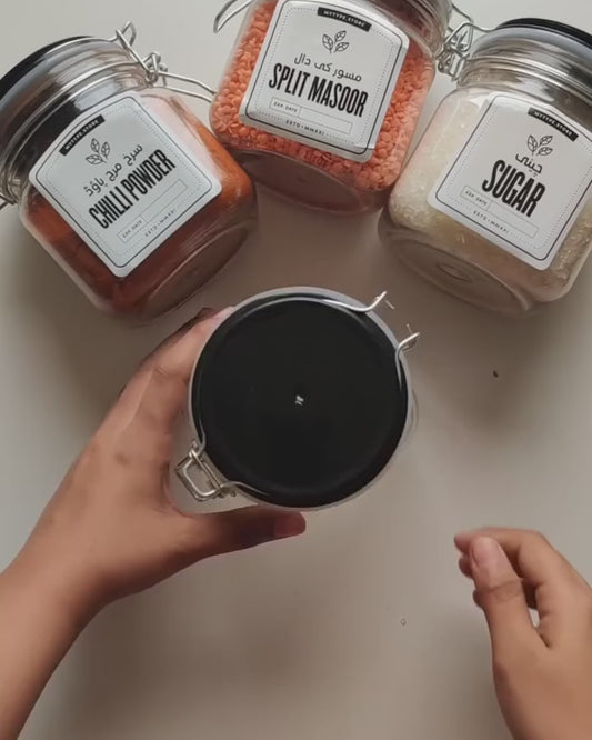 600ml Airtight Jar-Plastic Mytype.store video
