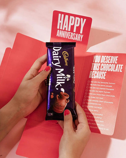 Anniversary - Chocolate Cover Mytype.store