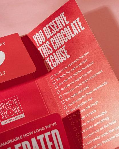 Anniversary - Chocolate Cover Mytype.store