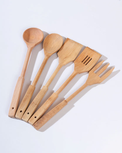 Cooking Spoons - Set of 5 - Mytype.store