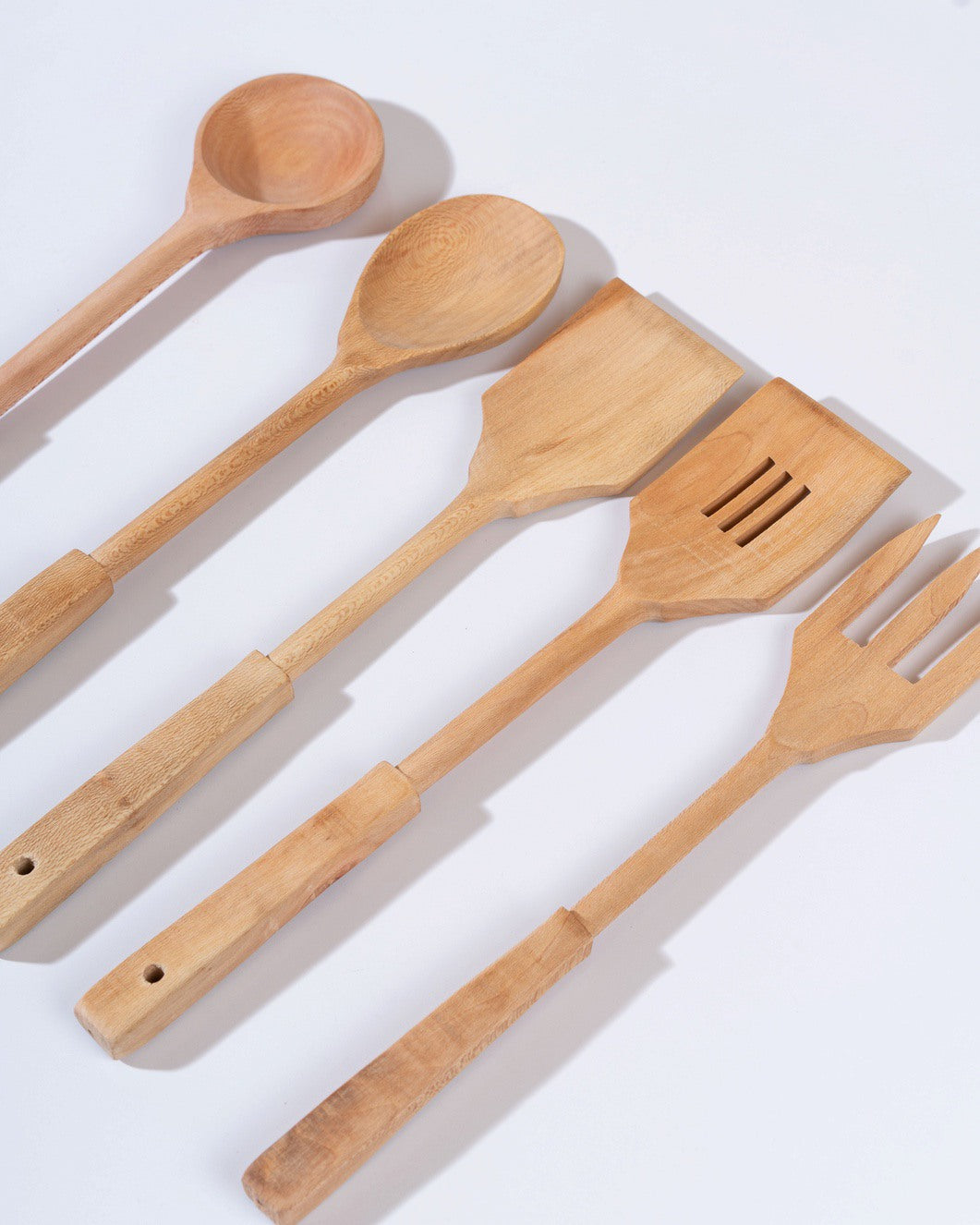 Cooking Spoons - Set of 5 - Mytype.store
