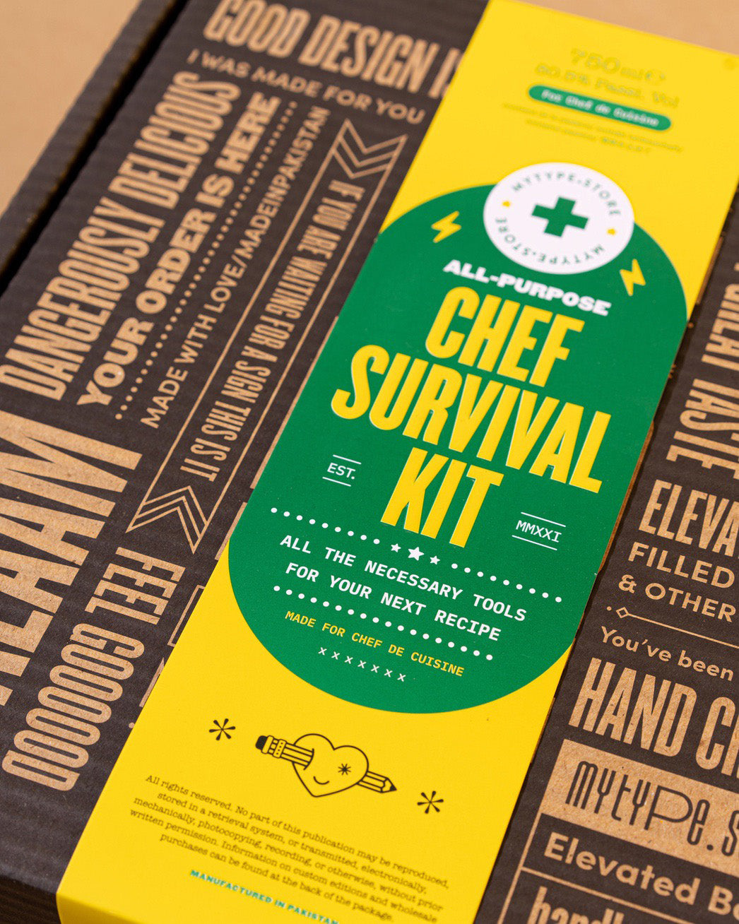 Chef Survival Kit - Mytype.store