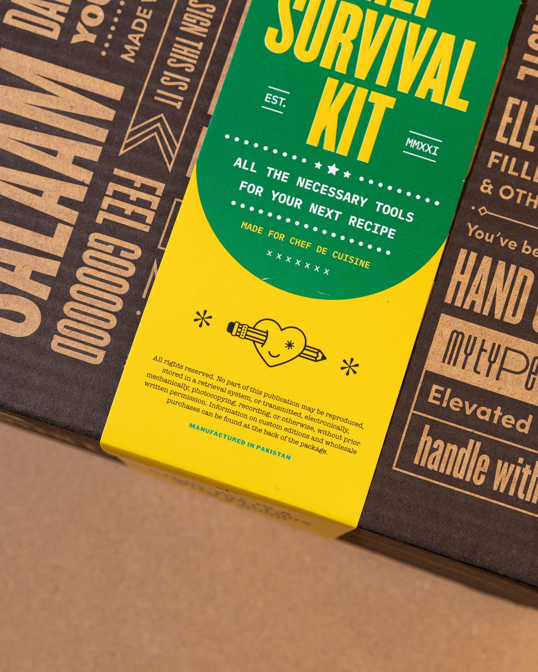 Chef Survival Kit - Mytype.store