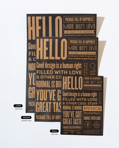 Small Kraft Envelope - Mytype.store