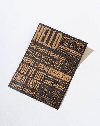 Medium Kraft Envelope - Mytype.store