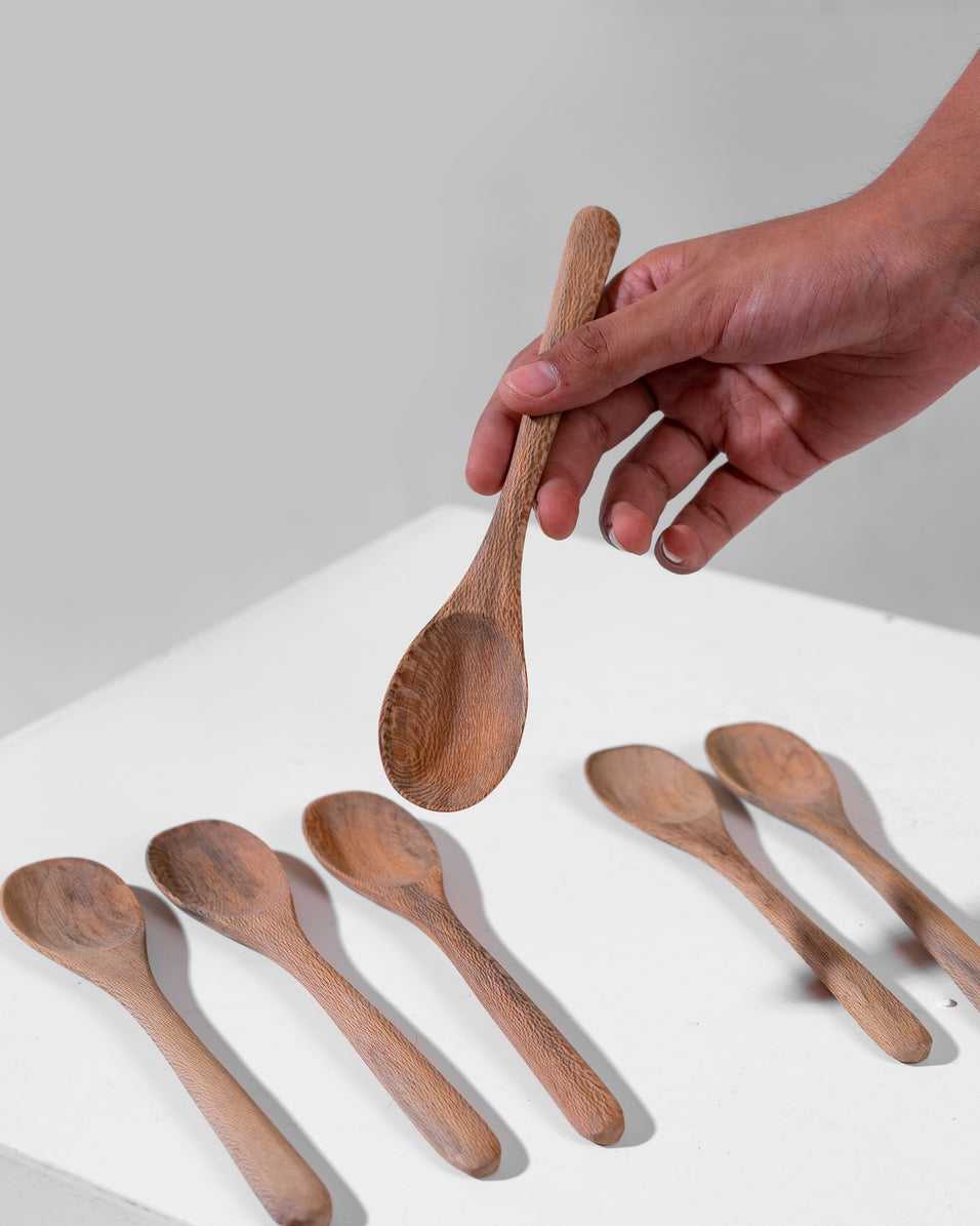 Wooden - Table spoon - Set of 6 - Mytype.store