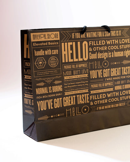 Kraft Shopping bag - Mytype.store