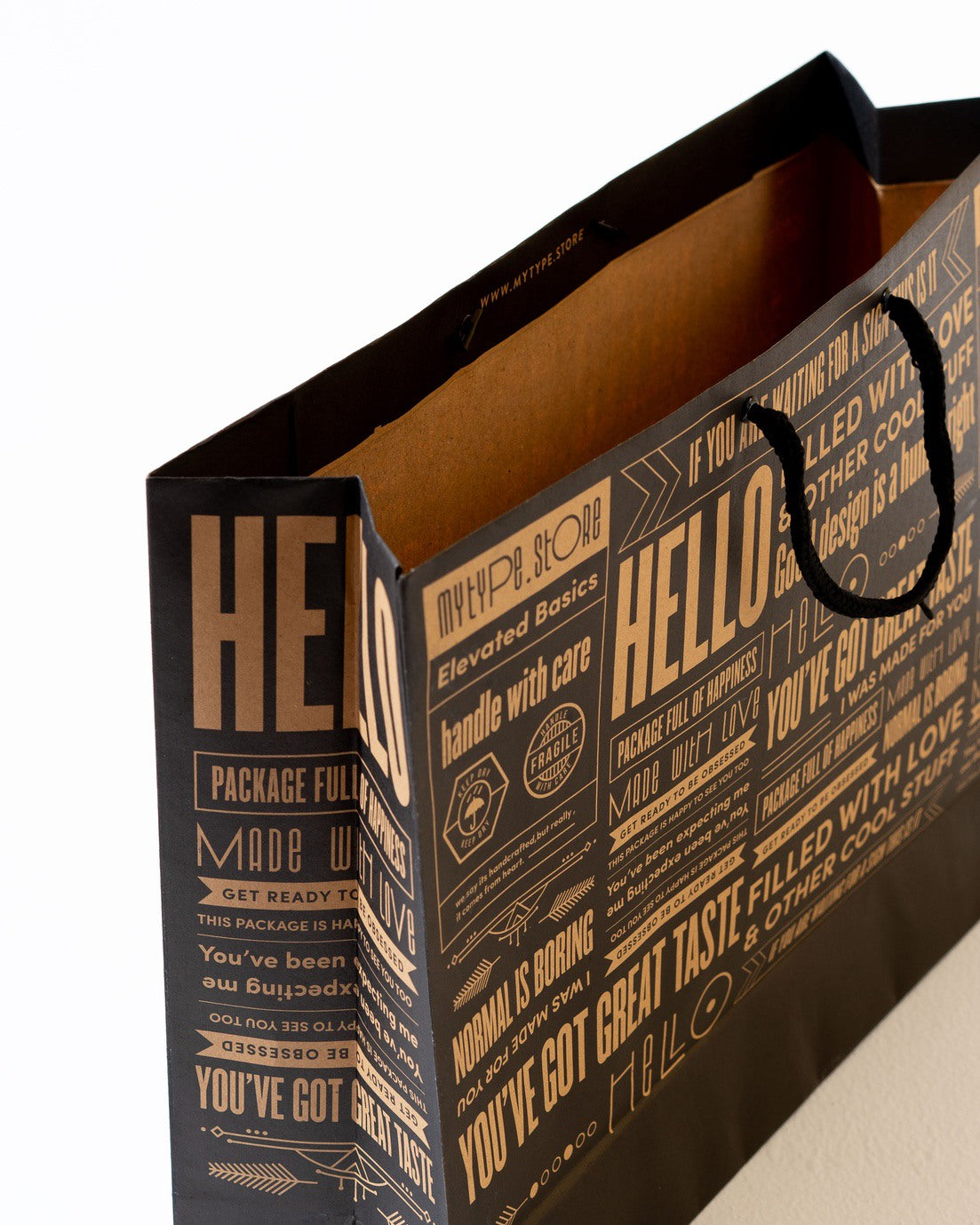 Kraft Shopping bag - Mytype.store