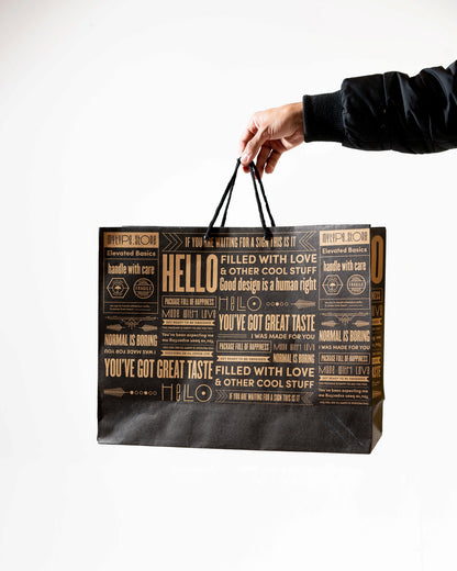 Kraft Shopping bag - Mytype.store