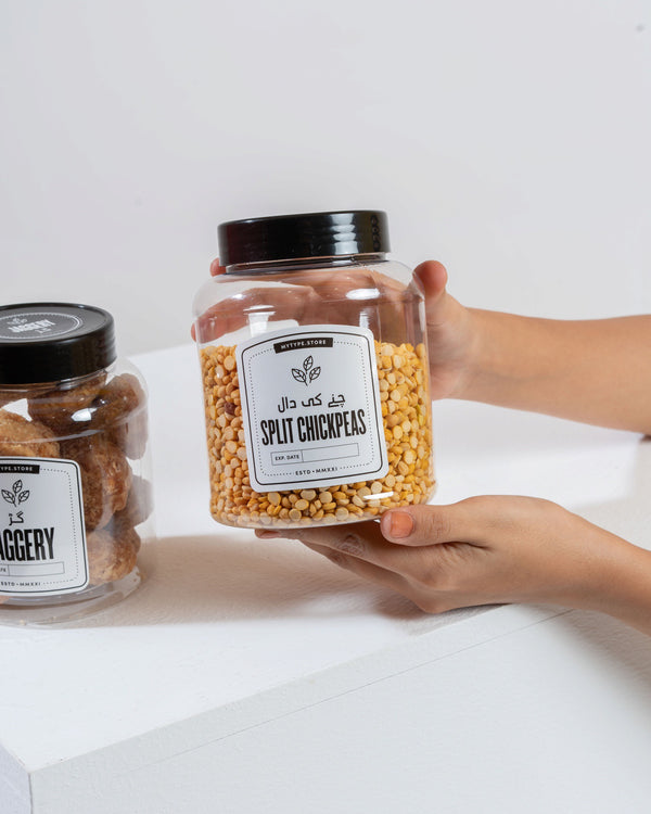 1000ml Drum Jar-Plastic