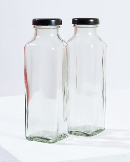 Tall Square bottle - 300ml - Mytype.store