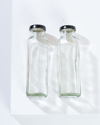 Tall Square bottle - 300ml - Mytype.store