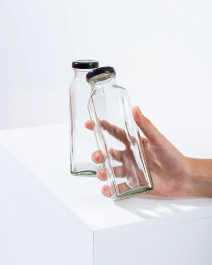 Tall Square bottle - 300ml - Mytype.store