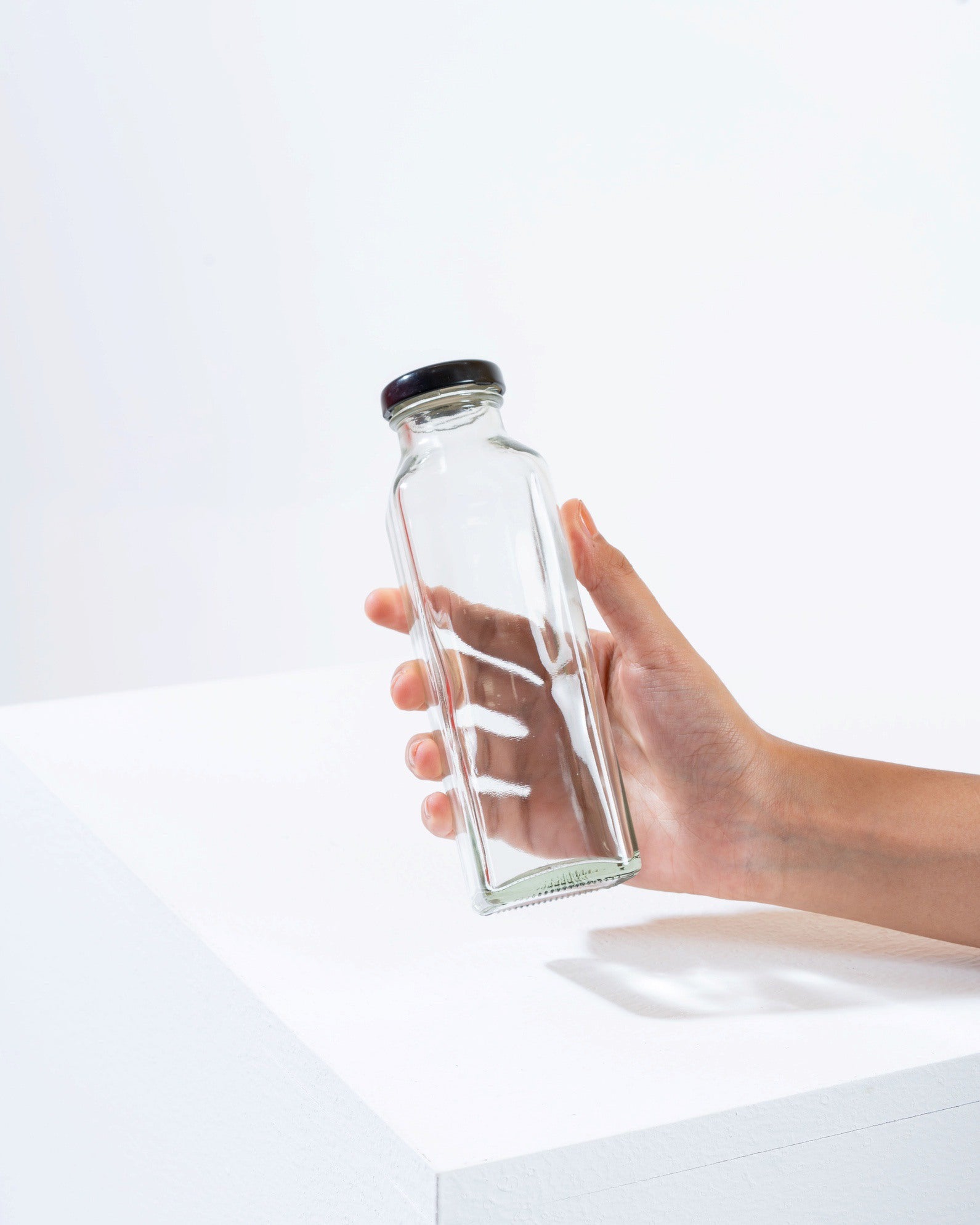 Tall Square bottle - 300ml - Mytype.store