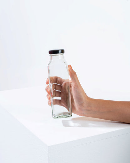 Tall Square bottle - 300ml - Mytype.store