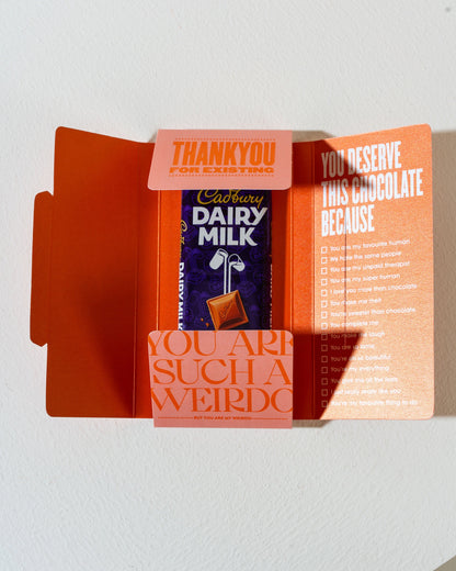 More humans like You - Chocolate Cover - Mytype.store