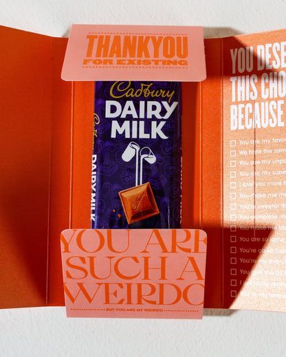 More humans like You - Chocolate Cover - Mytype.store