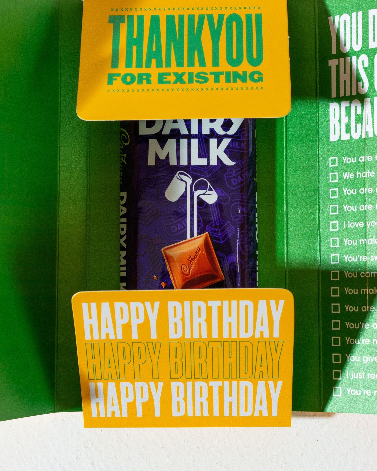 Quirky Birthday - Chocolate Cover - Mytype.store