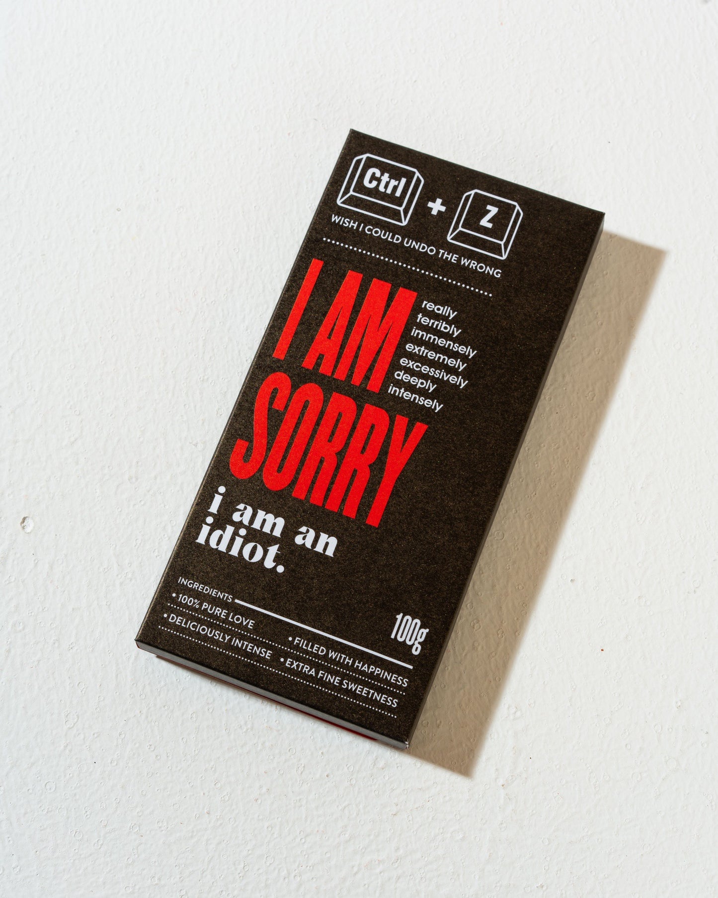 I am sorry - Chocolate Cover - Mytype.store