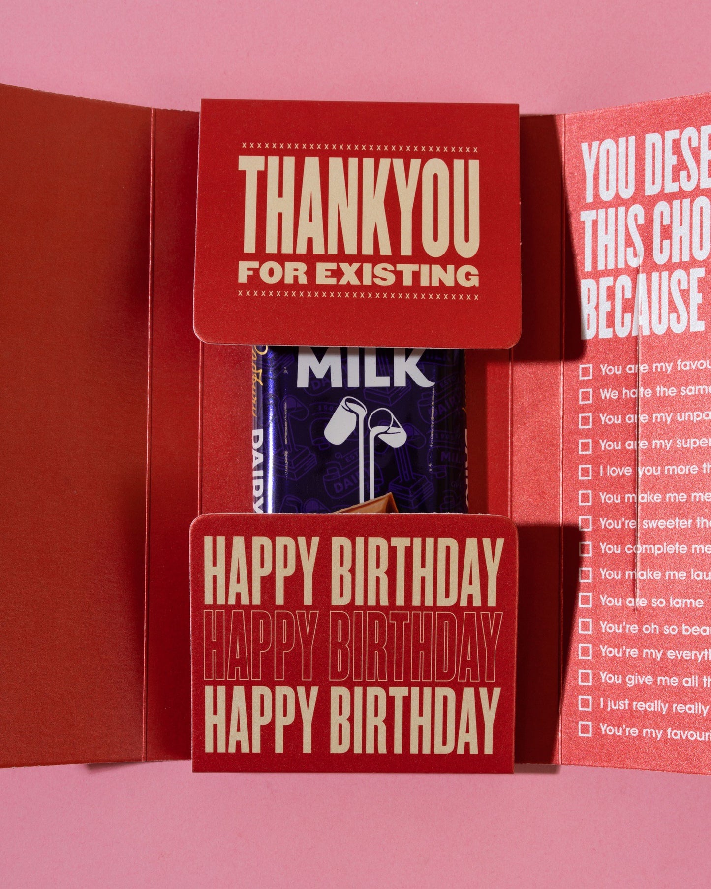 Art Deco Birthday - Chocolate Cover - Mytype.store