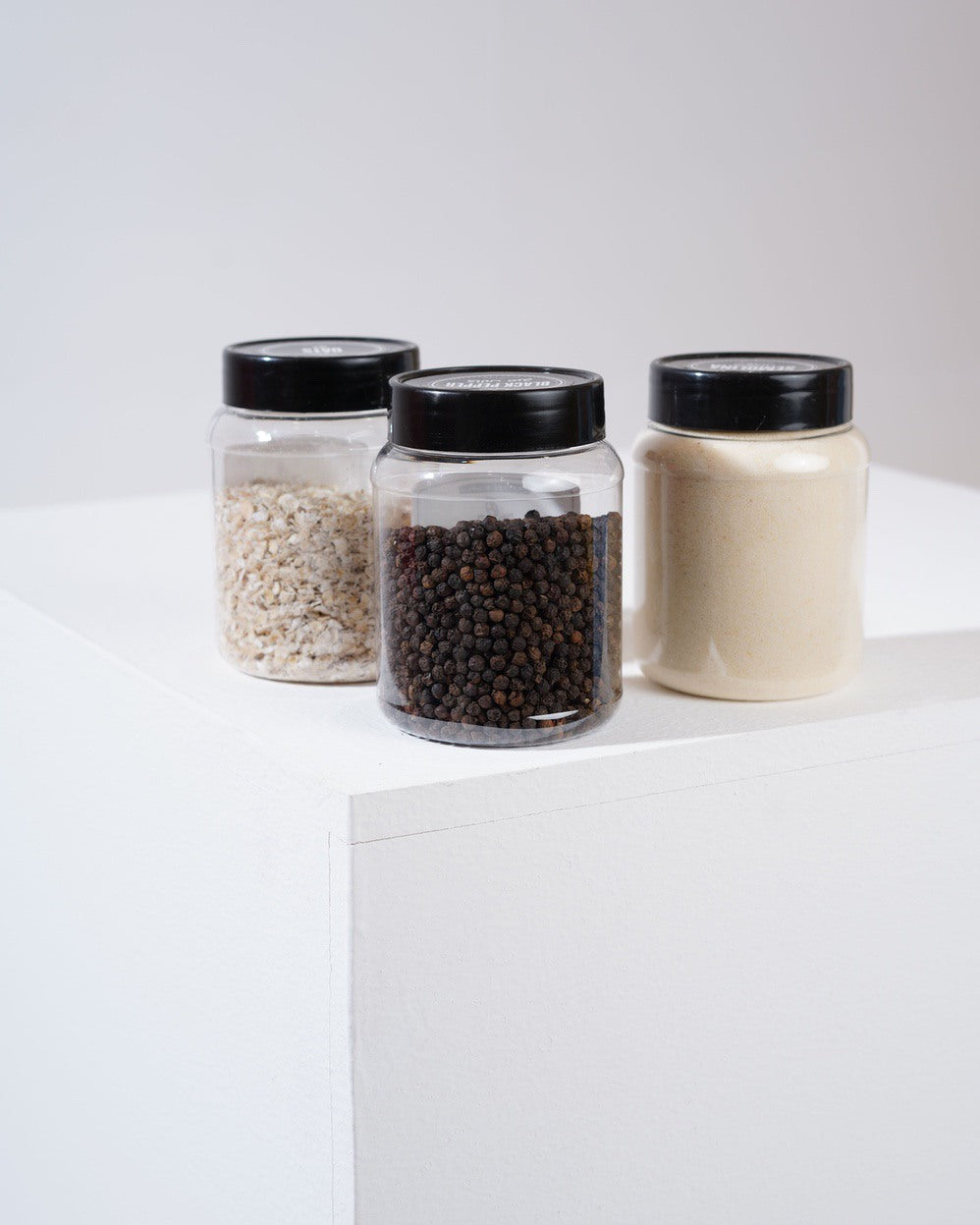 400ml Round Jar-Plastic