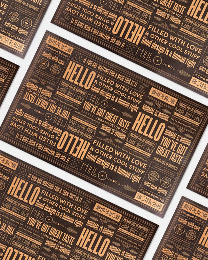 Mytype Wrapping sheets - Pack of 5 Mytype.store