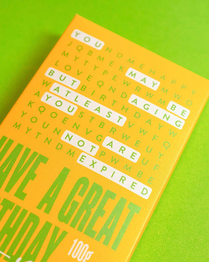 Quirky Birthday - Chocolate Cover Mytype.store