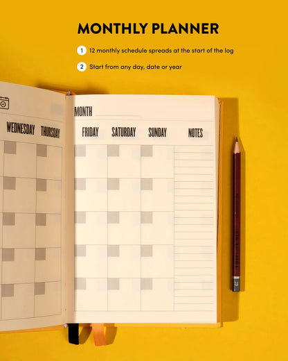 Set of 3 Logs - Idea, Doodle, Work Log Mytype.store